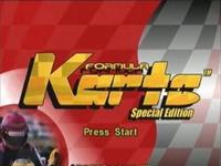 une photo d'Ã©cran de Formula Karts Special Edition sur Sega Saturn